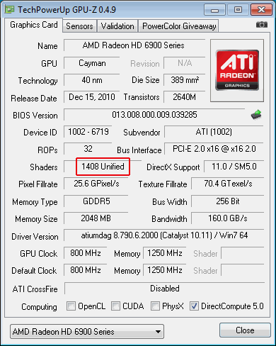 AMD Radeon HD 6950 to HD 6970 Mod TechPowerUp