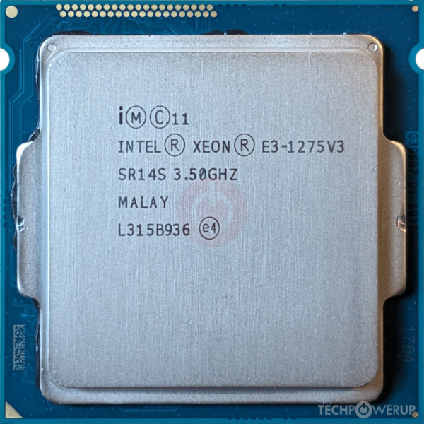 Intel Xeon E3-1275 v3 Specs | TechPowerUp CPU Database