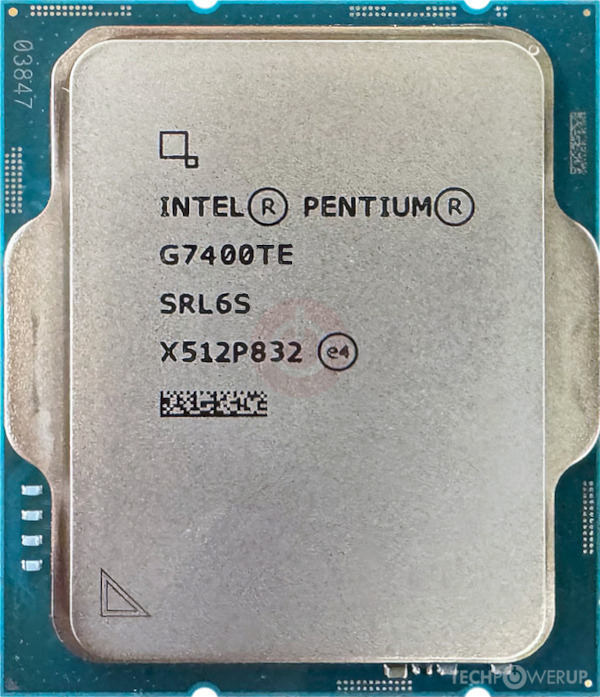 【超美品・本体のみ】Intel Pentium Gold G7400 CPU Intel Pentium Gold G7400TE Specs | TechPowerUp CPU Database