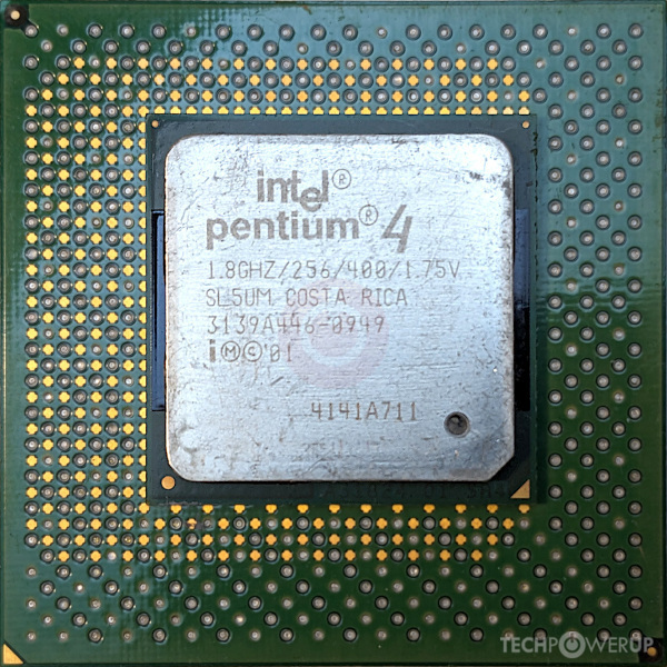 patibulum Ｖ１　4th Batch Intel Pentium 4 1.8 Specs | TechPowerUp CPU Database