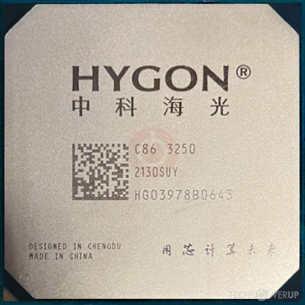 Hygon C86 3250 Specs | TechPowerUp CPU Database