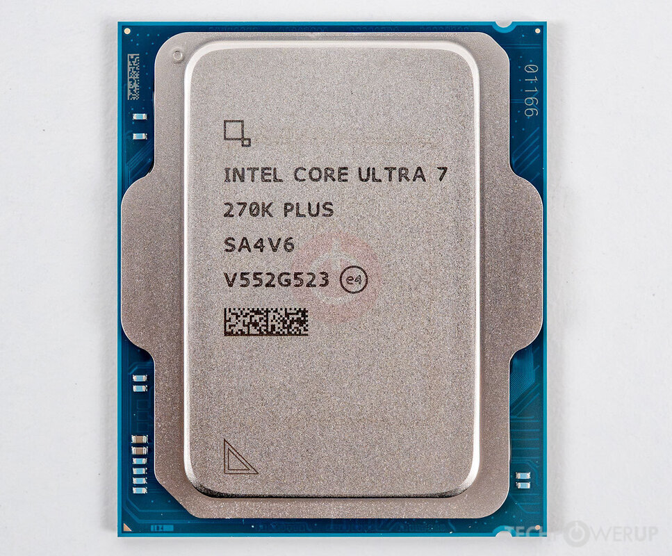 Intel Core Ultra 7 270K Plus Specs | TechPowerUp CPU Database