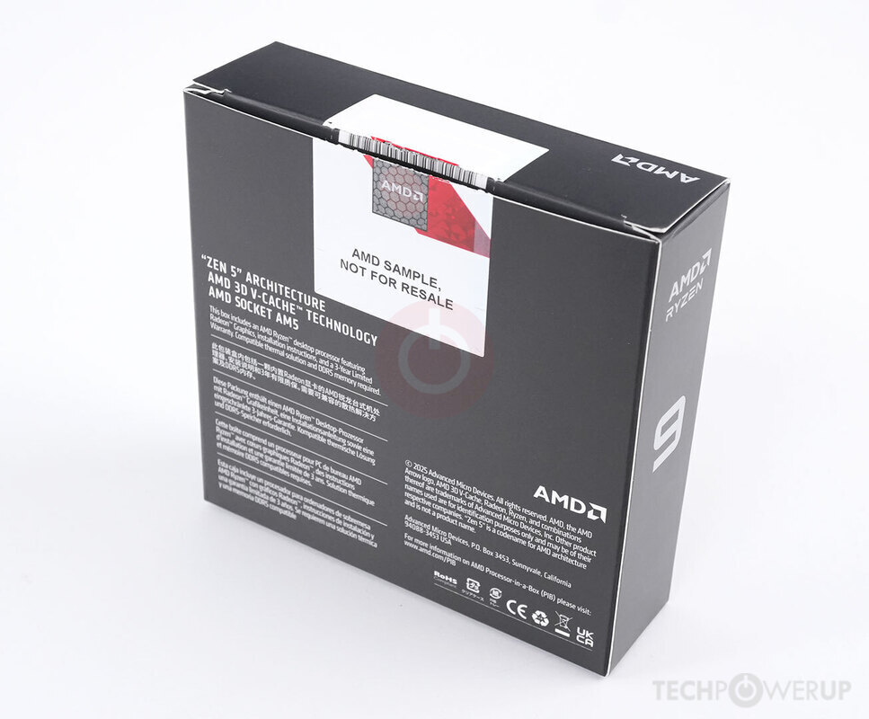 AMD Ryzen 9 9950X3D2 Dual Edition Specs | TechPowerUp CPU Database