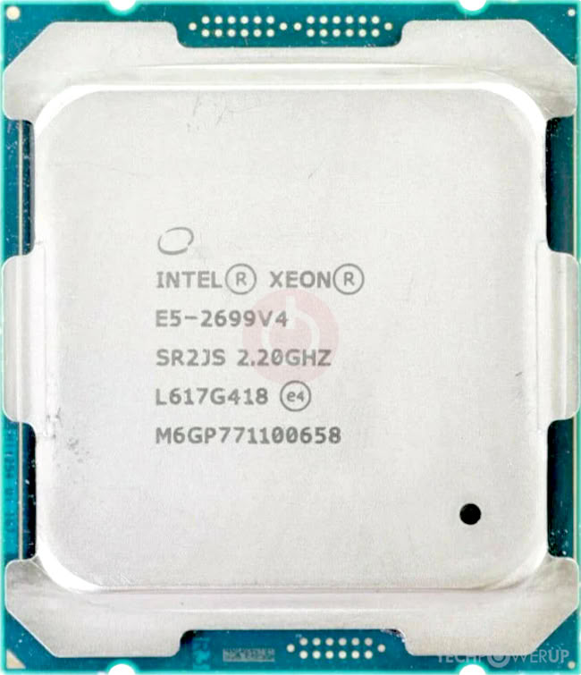 Intel Xeon E5-2699 v4 Specs | TechPowerUp CPU Database