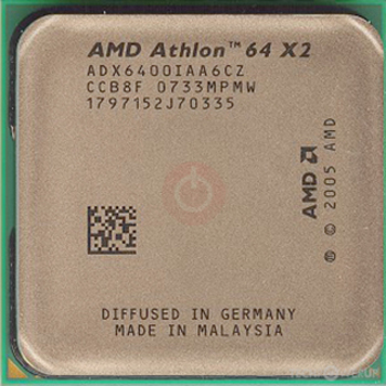 AMD Athlon 64 X2 5600+ Dual-Core Socket AM2 Processor 2.9GHz 1MB L2 Cache – Used
