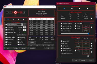 Settings not saving throttlestop | TechPowerUp Forums