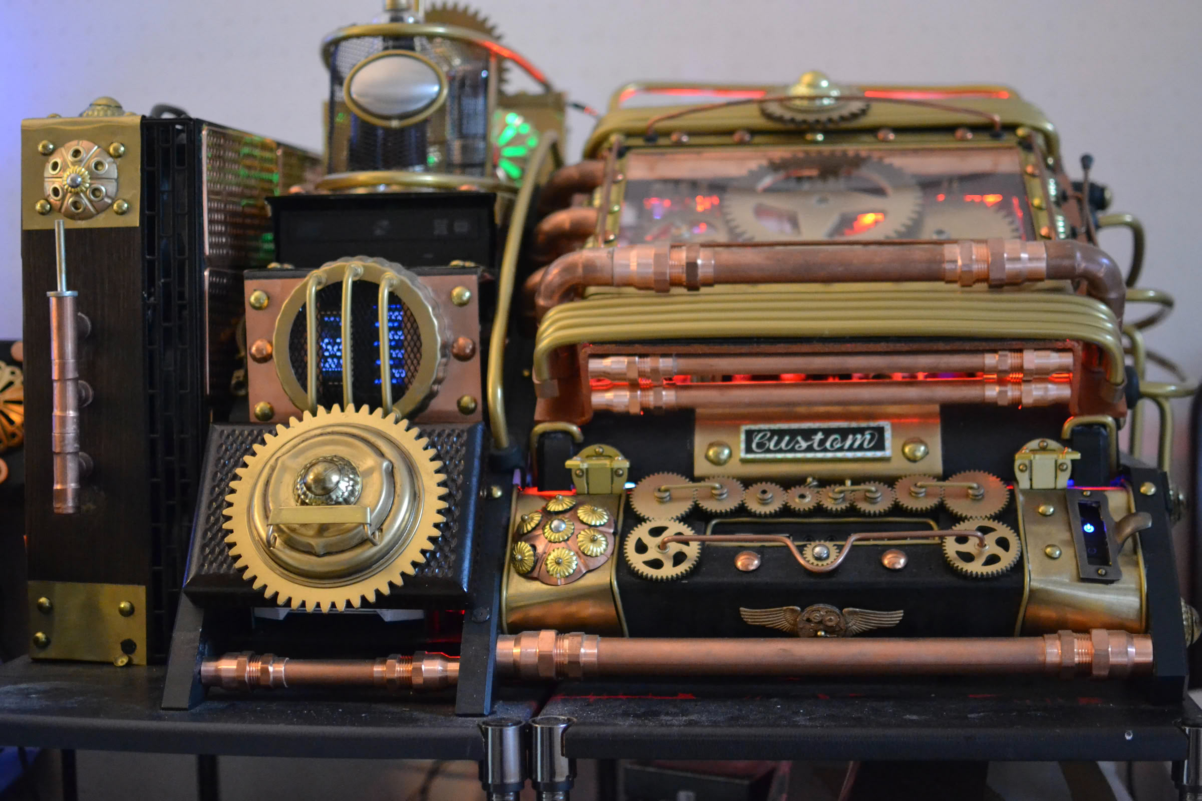 Steam Punk Computer Mod The Steampunk PC | TechPowerUp Case Modding Gallery