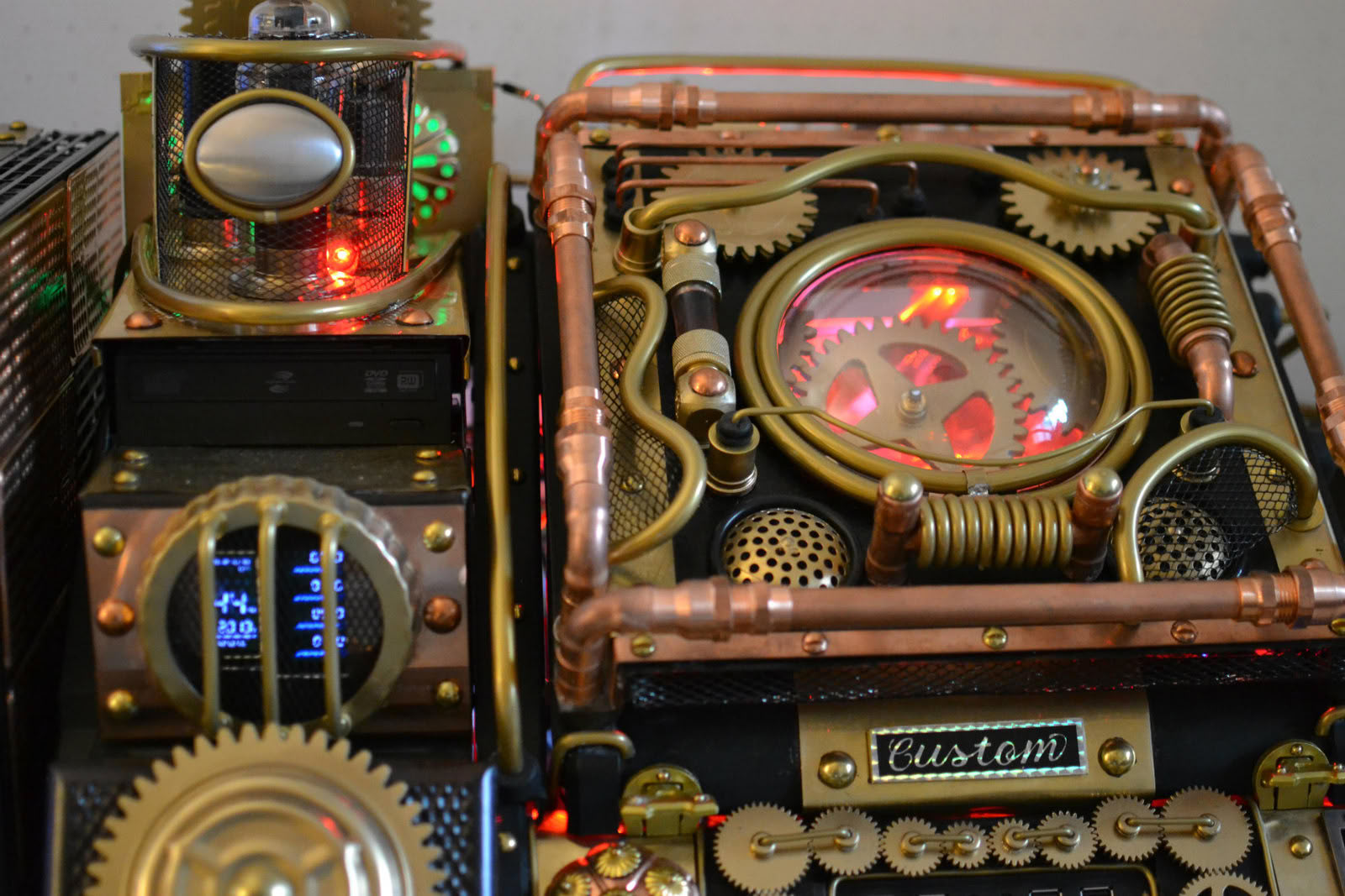 Steam Punk Computer Mod The Steampunk PC | TechPowerUp Case Modding Gallery