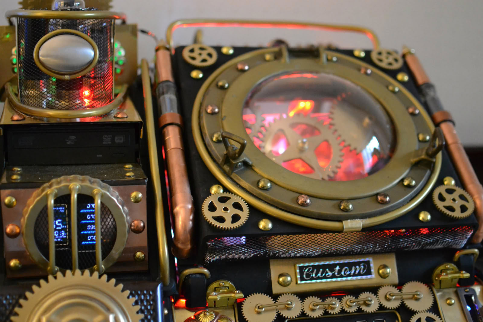Steam Punk Computer Mod The Steampunk PC | TechPowerUp Case Modding Gallery