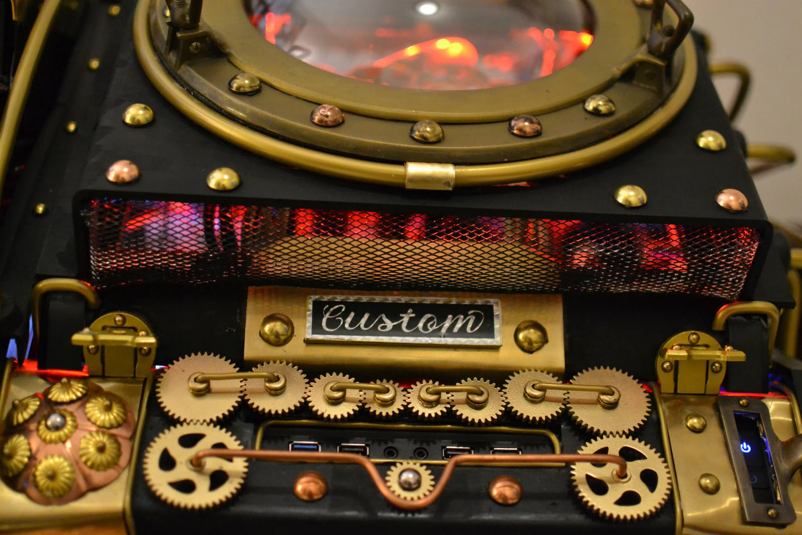 Steam Punk Computer Mod The Steampunk PC | TechPowerUp Case Modding Gallery