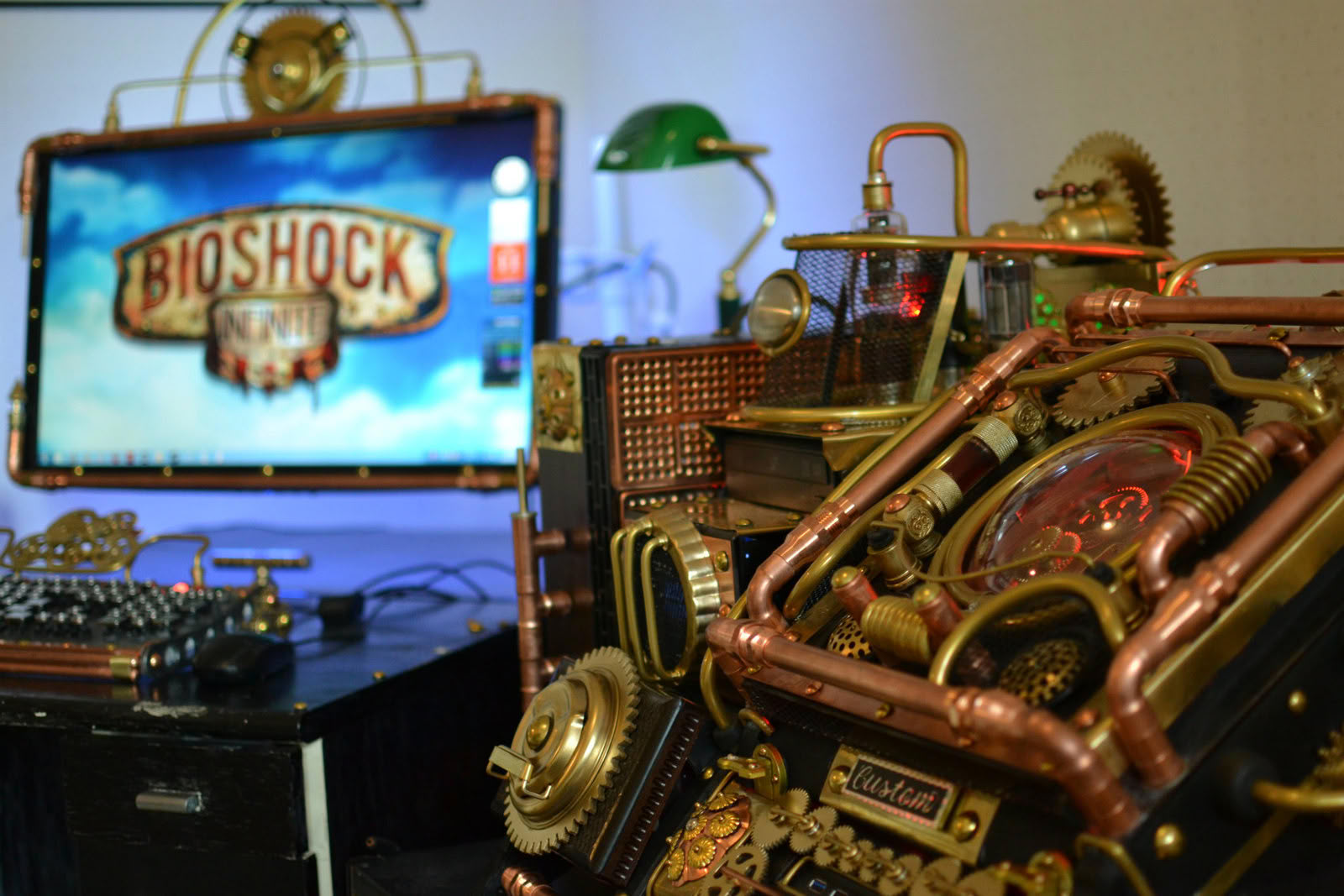 Steam Punk Computer Mod The Steampunk PC | TechPowerUp Case Modding Gallery