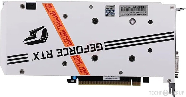Colorful iGame RTX 3050 Ultra W DUO OC V2 Specs | TechPowerUp GPU