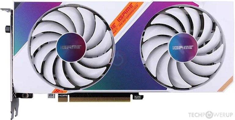Colorful iGame RTX 3050 Ultra W DUO OC V2 Specs