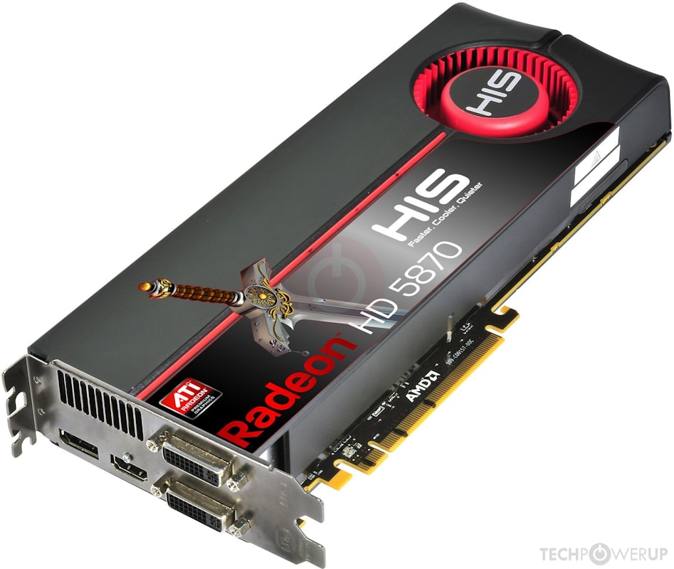 HIS HD 5870 Specs | TechPowerUp GPU Database