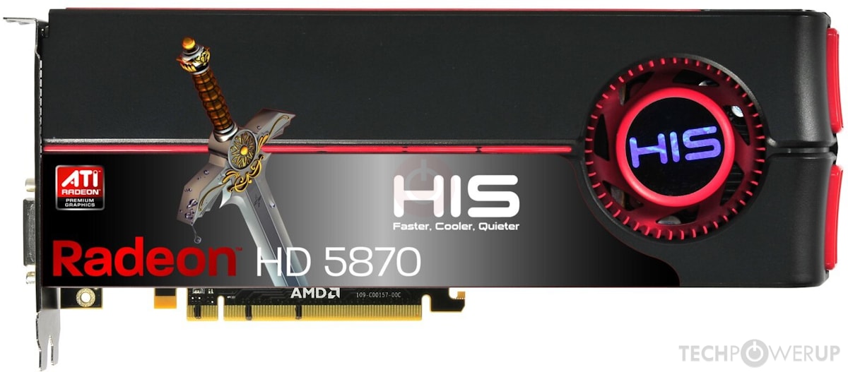 HIS HD 5870 Specs | TechPowerUp GPU Database