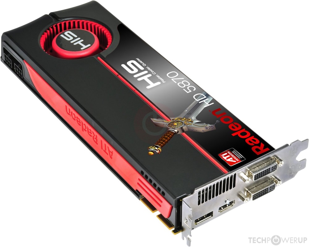 HIS HD 5870 Specs | TechPowerUp GPU Database