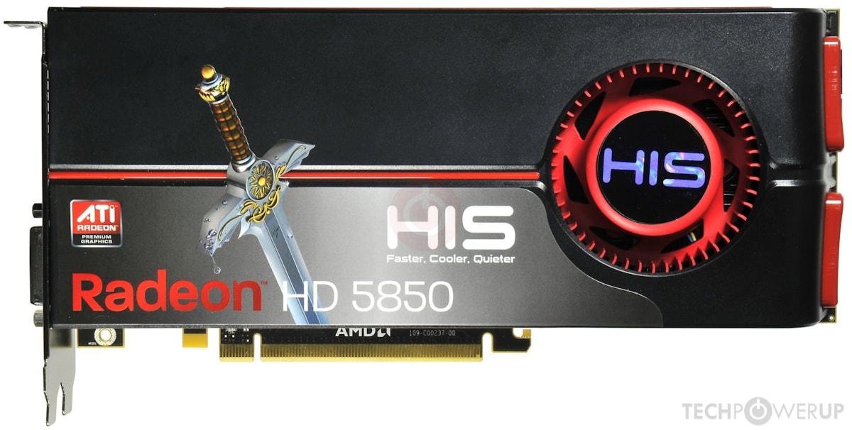 HD60S＋ HIS HD 5850 Specs | TechPowerUp GPU Database