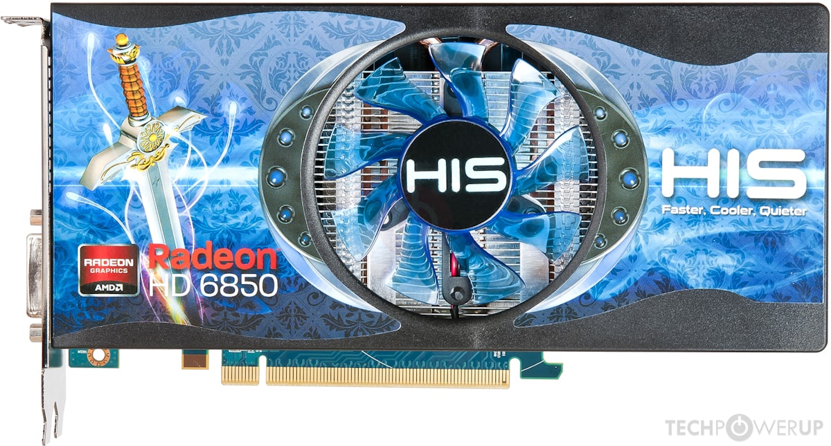HIS HD 6850 Fan Specs | TechPowerUp GPU Database