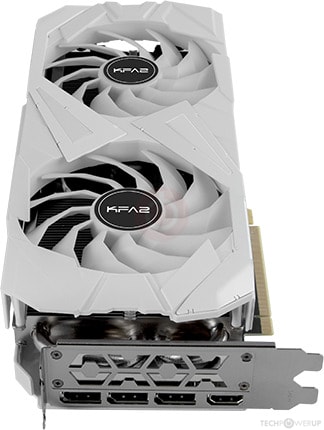KFA2 RTX 3060 Ti EX White 1-Click OC Plus GDDR6X Specs