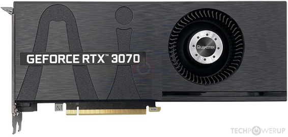 Leadtek WinFast RTX 3070 AI BLOWER REV B Specs | TechPowerUp