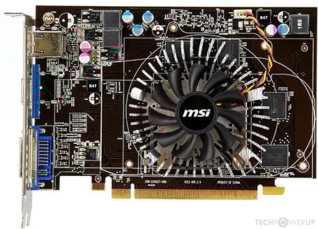 MSI HD 6670 Single Fan V3 Specs | TechPowerUp GPU Database