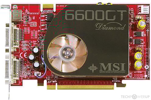 MSI GeForce 6600 GT 256MB グラフィックボード MSI GeForce 6600 GT Diamond Specs | TechPowerUp GPU Database