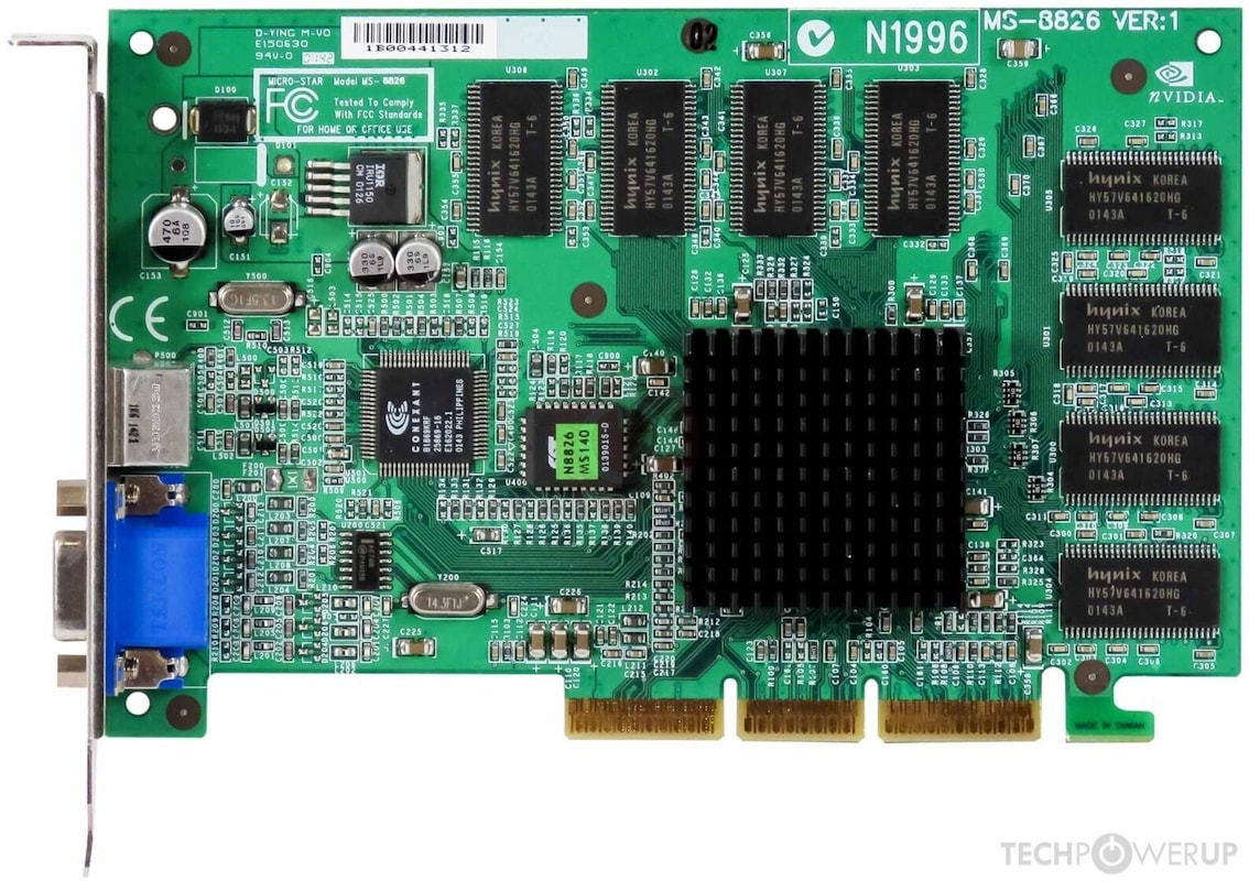 MSI GeForce2 MX 400 64 MB Specs | TechPowerUp GPU Database