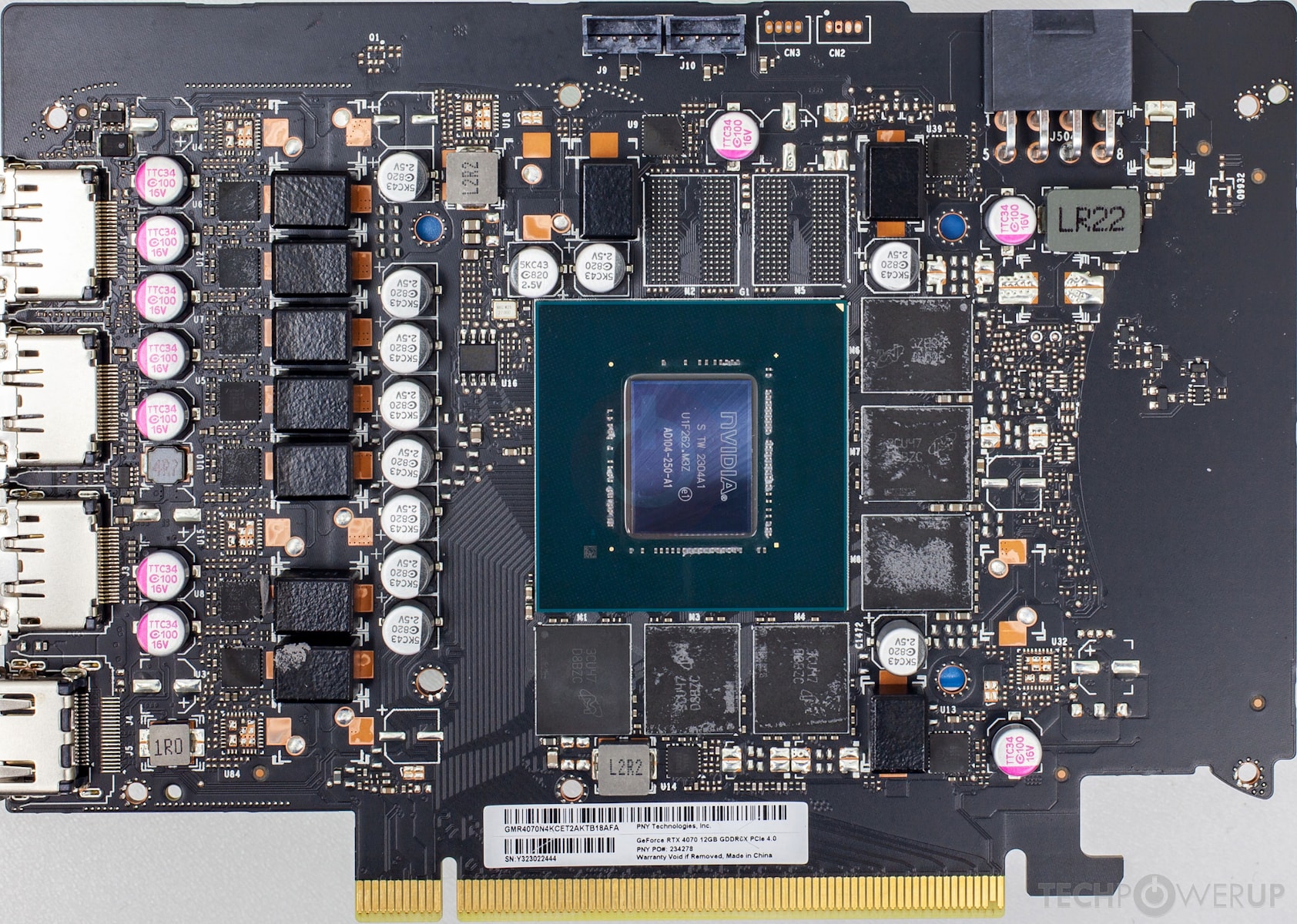 PNY RTX 4070 VERTO Dual Fan Specs | TechPowerUp GPU Database