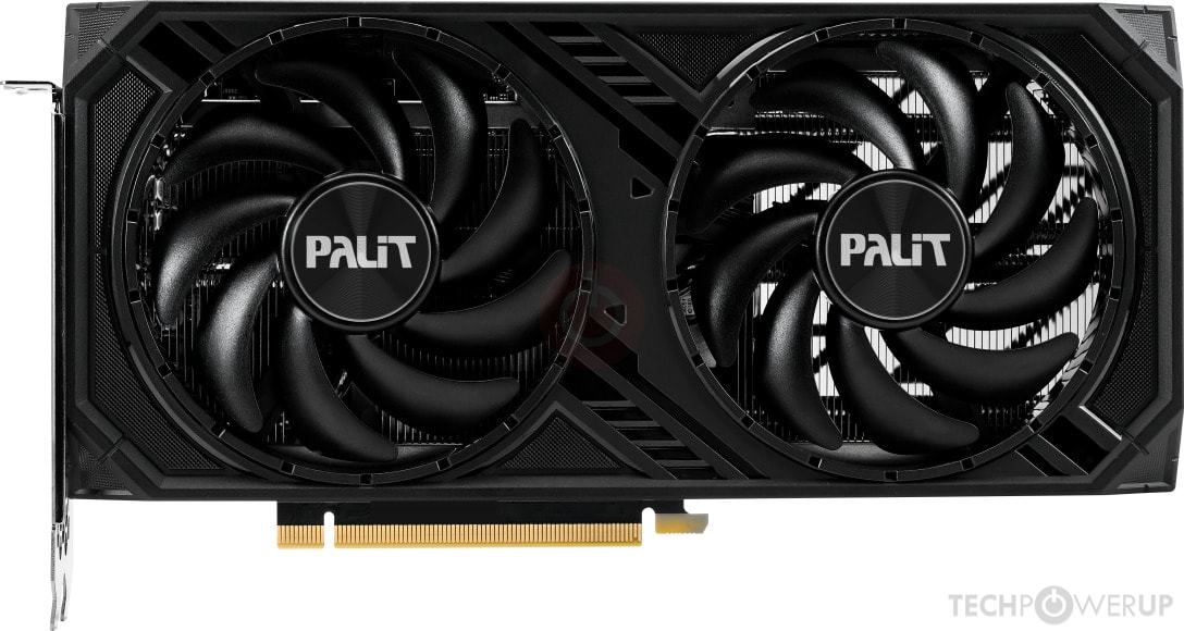 PALIT GeForce RTX 4060 Ti 8GB デュアルファン GeForce RTX 4060 Ti DUAL 8GB GDDR6 Semi-fanless Graphics Card