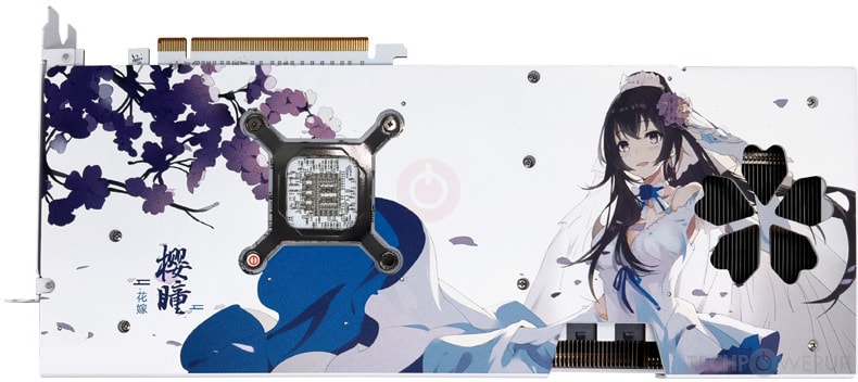 Yeston RX 7800 XT Sakura Hitomi Blossom SA Specs