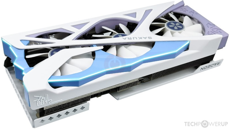 Yeston RX 7800 XT Sakura Hitomi Blossom SA Specs | TechPowerUp GPU