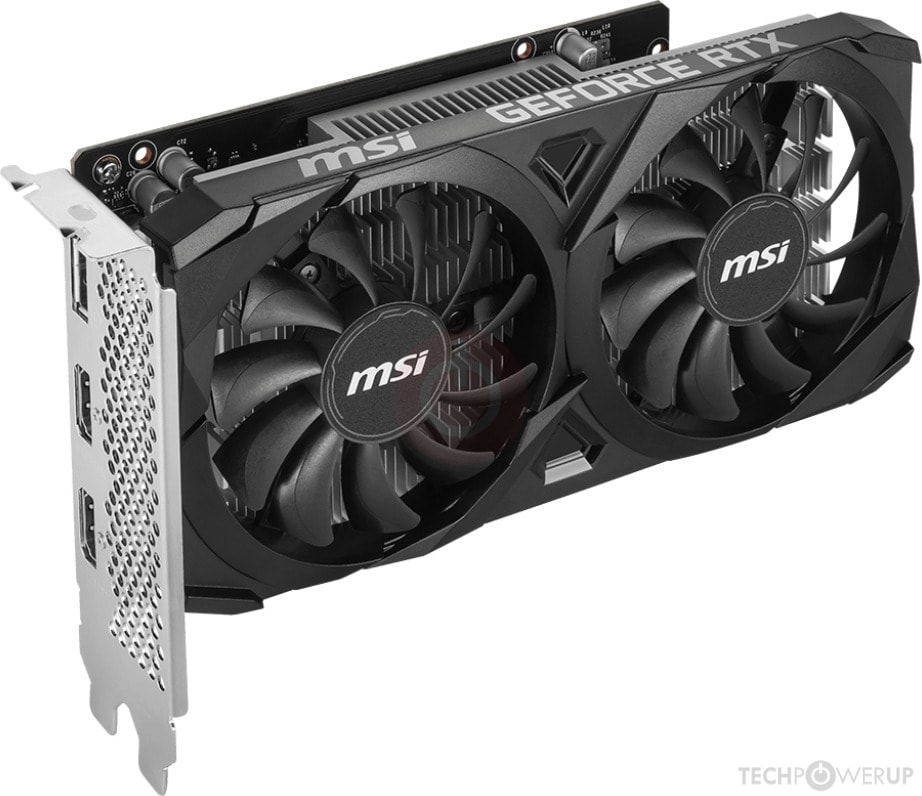 MSI RTX 3050 VENTUS 2X OC 6 GB Specs | TechPowerUp GPU Database