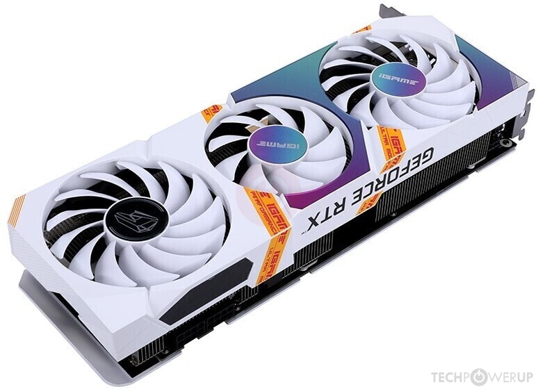 PC用ファン・クーラー COLORFUL IGAME GEFORCE RTX 3060 ULTRA Colorful iGame RTX 3060 Ultra W OC 8 GB Specs | TechPowerUp