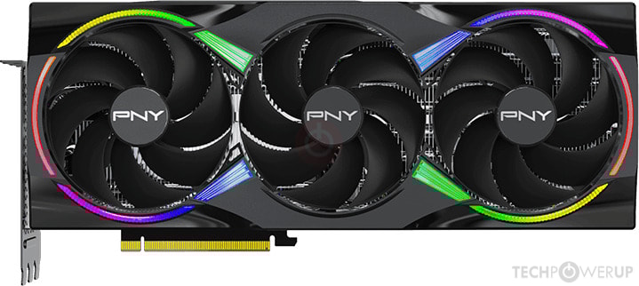 PNY RTX 5090 ARGB EPIC-X Overclocked Triple Fan Specs