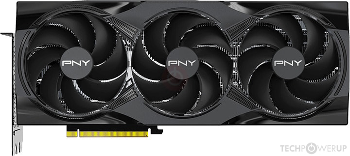 PNY RTX 5090 Overclocked Triple Fan Specs | TechPowerUp GPU Database
