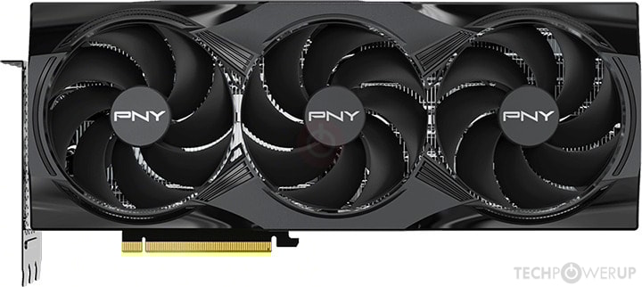 PNY RTX 5090 Triple Fan Specs | TechPowerUp GPU Database