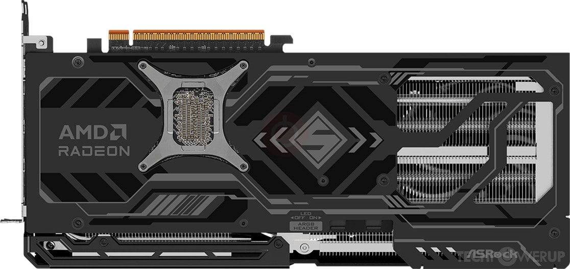 AMD Radeon™ RX 9070 XT Steel Legend Dark ASRock AMD Radeon™ RX 9070 XT Steel Legend Dark 16GB GDDR6