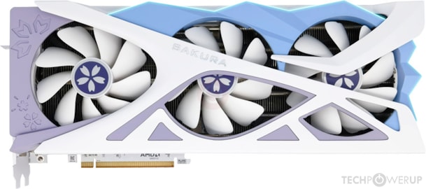 Yeston RX 9070 XT Sakura Hanayome OC Specs | TechPowerUp GPU Database