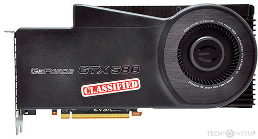 EVGA GTX 580 CLASSIFIED 3 GB Specs | TechPowerUp GPU Database