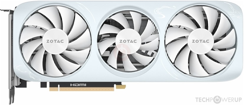 ZOTAC RTX 5050 Moon White OC HA Specs | TechPowerUp GPU Database