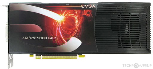 EVGA 9800 GX2 Superclocked Specs | TechPowerUp GPU Database