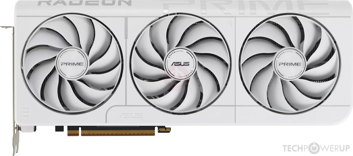 ASUS Prime RX 9070 XT White OC Edition Specs | TechPowerUp GPU
