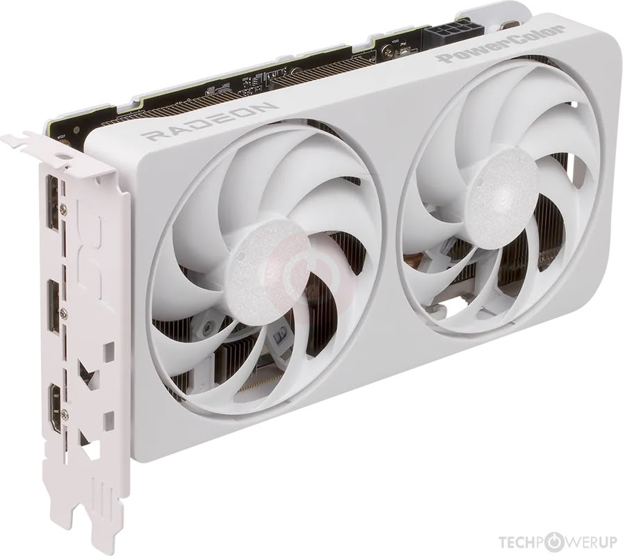 Crowxis RX 9060 XT Twin Fan (White) 16 GB Specs | TechPowerUp GPU Database