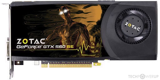 ZOTAC GTX 560 SE Specs | TechPowerUp GPU Database