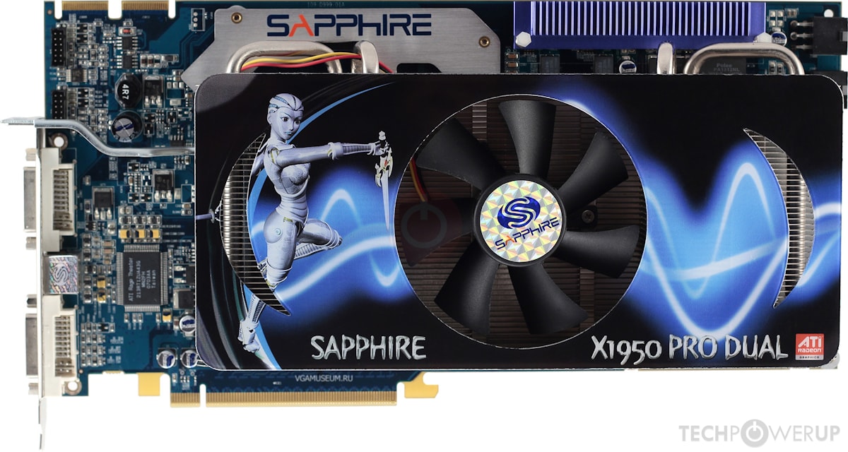 Sapphire X1950 PRO DUAL Specs | TechPowerUp GPU Database