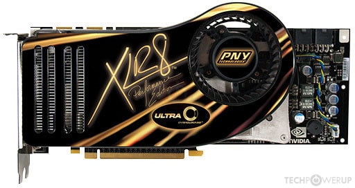PNY XLR8 8800 Ultra Overclocked Specs | TechPowerUp GPU Database