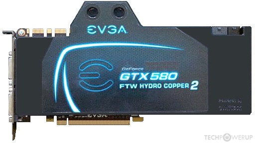 EVGA GTX 580 Hydro Copper 2 Specs | TechPowerUp GPU Database