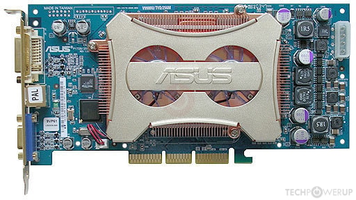 ASUS V9980 Ultra – Carte Graphique Ancienne, Collection PC Rétro, Occasion