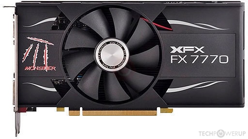 XFX FX 7770 Monster Specs | TechPowerUp GPU Database