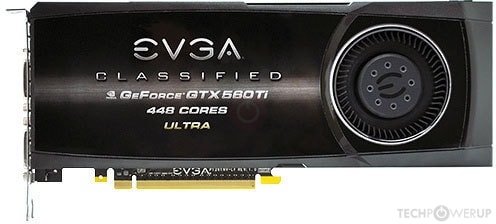 EVGA GTX 560 Ti 448 Cores Classified Ultra Specs | TechPowerUp GPU